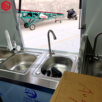 Remorque de camion de restauration rapide avec cuisine complète à vendre Pizza