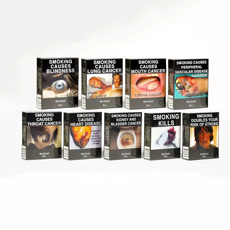 Sourcepack Pack Manufacturer Free Samples Custom Printed Kraft Paper Cardboard Cigarette Box Tobacco Packaging