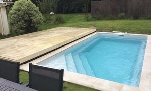 Nouvelle conception <span class=keywords><strong>de</strong></span> <span class=keywords><strong>couverture</strong></span> <span class=keywords><strong>de</strong></span> <span class=keywords><strong>piscine</strong></span> <span class=keywords><strong>coulissante</strong></span> automatique à plancher mobile, imperméable pour <span class=keywords><strong>piscine</strong></span> extérieure - Product Image 3