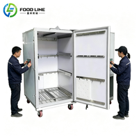 Remorque frigorifique portable pour fleurs fraîches, remorque de refroidissement, remorque réfrigérée