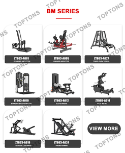 Machine à Squat Super Hack à Charge de Plaques Professionnelle pour Salle de Sport à Domicile, Équipement de Fitness Commercial <span class=keywords><strong>Direct</strong></span> Usine TOPTONS - Product Image 2