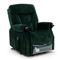 Geeksofa Quad Motor Zero Gravity Power Electric Mobility Lift Riser Chaise inclinable avec appui-tête électrique pour les personnes âgées