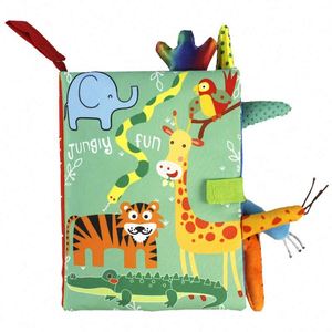 Libros de Tela para Bebés, Libros Educativos Suaves para Bebés y Niños Pequeños, Juguetes Sensoriales de Aprendizaje - Product Image 1