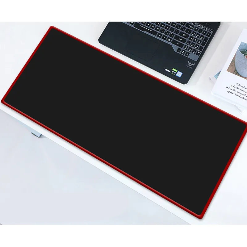 Venda por atacado sólido mouse pad de borracha subolmação grande gaming mouse pad