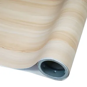 High quality 0.45mm pvc high gloss film pvc wood grain membrane decorative film product for mdf sheets doors design wood grain