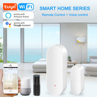 Sensor Inteligente WiFi Tuya para Puerta y Ventana, Detector de Alarma Inalámbrico, Automatización del Hogar, Compatible con Alexa y Google Assistant PST-WD002