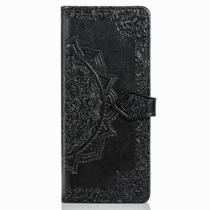 Étui à fleurs à la mode avec fentes pour cartes pour Samsung Galaxy Z Fold 3/Fold 5, pour <span class=keywords><strong>Wiko</strong></span> <span class=keywords><strong>Power</strong></span> <span class=keywords><strong>U30</strong></span> PU Flip case Cover - Product Image 2