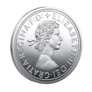 เหรียญที่ระลึกงานฝีมือโลหะลายนูนรูปพระมหากษัตริย์อังกฤษ ปี 1959 ลายเซนต์จอร์จกำลังปราบมังกร เหรียญสะสม - Product Image 6