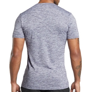 T-shirt de sport pour homme, coupe ajustée, tissé, manches courtes, pur coton, respirant, séchage rapide, décontracté, confortable, imprimé numérique, vente en gros - Product Image 3