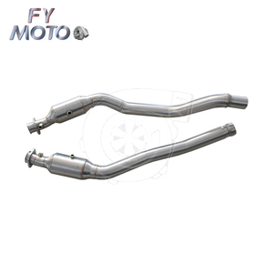 Tubo de Escape con Catalizador para 17+ GLS63 X166 15+ GLE63 63S Coupé AMG C292 13-15 AMG <span class=keywords><strong>GL63</strong></span> 12-15 AMG ML63 12-15 ML63 <span class=keywords><strong>GL63</strong></span> - Product Image 2