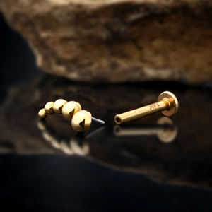 Lip Stud Internally Threadless Labret Piercing Variety Of Styles Tragus Ear Piercing Jewelry - Product Image 3