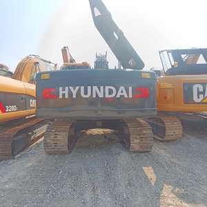 Meilleure vente de pelle sur chenilles Hyundai 220 22TON d'occasion modèle 2023 Excellent état Construction de moteur de boîte de vitesses de moteur PLC - Product Image 5