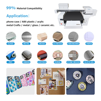 Imprimante UV à plat grand format Antprint 6090 AP-T9pro tout-en-un pour métal, bois, verre, PVC, acrylique, céramique, cuir, etc.