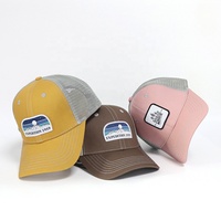 Casquettes de camionneur Richardson 112 à 6 panneaux personnalisées de haute qualité, logo personnalisé, patch tissé, filet, fermeture à pression, casquettes de sport, extérieur, pour la randonnée