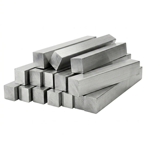 Barre rectangulaire en aluminium 6063, barre plate extrudée solide pour machines de construction et fabrication OEM - Product Image 1