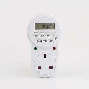 Reino Unido <span class=keywords><strong>enchufe</strong></span> inteligente Socket Digital temporizador interruptor de ahorro de energía ajustable programable Ajuste de <span class=keywords><strong>reloj</strong></span>/tiempo de encendido/apagado - Product Image 3