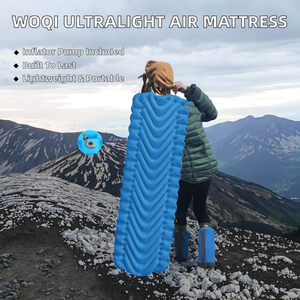 Colchón de Aire Ultraligero y Portátil para Gimnasio, con Bomba Inflable Integrada, Duradero, de Nailon 40D y TPU, para Senderismo, con Logotipo Personalizado - Product Image 2