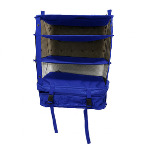Grande trousse de rangement cosmétique en maille avec fermeture éclair, multifonctionnelle pour les voyages et l'usage quotidien - Product Image 2