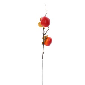 Fruta Artificial Decorativa de Granada y Caqui Simulada para el Hogar, Adorno de Año Nuevo, Material de Espuma, 2 Cabezas, Fruta de la Suerte - Product Image 5