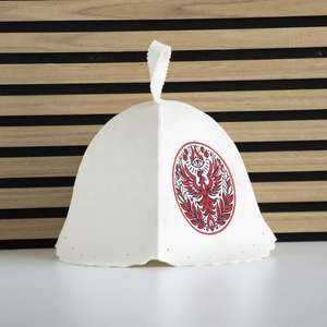 Vente en gros Chapeau de sauna en feutre de laine Chapeau épais en feutre de laine pour femmes - Product Image 5