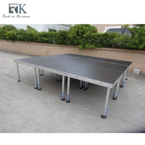 เวทีกลางแจ้ง เวทีคอนเสิร์ต เวทีอลูมิเนียมพร้อมขาปรับระดับความสูงได้ - Product Image 2