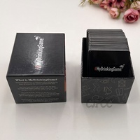 Jeux de cartes personnalisés pour jeux à boire et jeux de couple, cartes à jouer avec designs personnalisés, papier d'art 300gsm/400gsm, impression CMYK/PMS, boîte rigide ou tuck box.