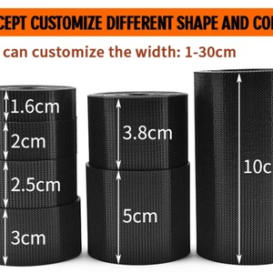 Vente en gros usine – Bande auto-agrippante personnalisée en polyester, double face, auto-adhésive, avec support en tissu - Product Image 5