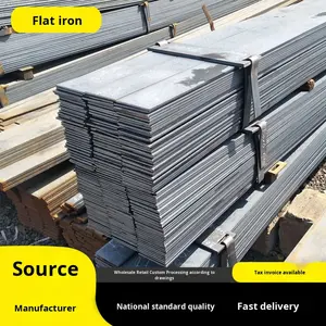 Changzhou במלאי 45 # q355b חם התגלגל פרופיל פלדה שטוח מגולוון a3 סטריפ ברזל שטוח מגולוון רצועת ברזל שטוח - Product Image 2