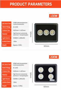 <span class=keywords><strong>Projecteur</strong></span> <span class=keywords><strong>LED</strong></span> <span class=keywords><strong>professionnel</strong></span> haute puissance 800W, étanche IP65, pour la construction, l'industrie, les terrains de basketball, l'éclairage <span class=keywords><strong>extérieur</strong></span> - Product Image 3
