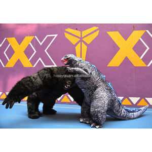 <span class=keywords><strong>Disfraz</strong></span> de <span class=keywords><strong>goma</strong></span> Godzilla gigante inflable Unisex para Halloween Cosplay rendimiento 2,6 m Godzilla traje de <span class=keywords><strong>goma</strong></span> - Product Image 4
