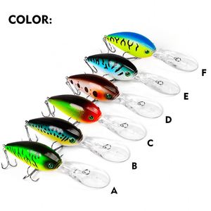 Leurre de pêche flottant ABS 11cm 18g pour brochet et black-bass, leurre crankbait efficace pour rivières et ruisseaux - Product Image 3
