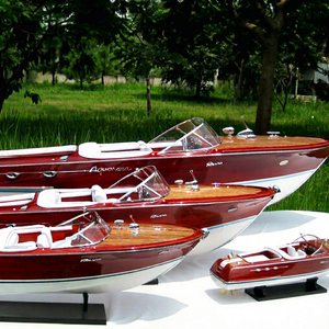 RIVA AQUARAMA SPECIAL X-LARGE, Modelo de Barco de Madera Náutico Artesanal, Barco de Juguete Hecho a Mano, Decorativo - Product Image 1