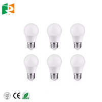 Ampoule LED d'entrepôt en promotion E27 B22 12W Haute luminosité Intérieur Blanc froid PC AC SMD 3000-6500K