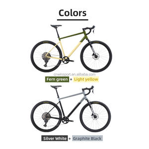 Léger 700c 29*1.95 pouces en aluminium professionnel vélo de route 12 vitesses hydraulique frein à disque Suspension barre de chute vélo de gravier - Product Image 5