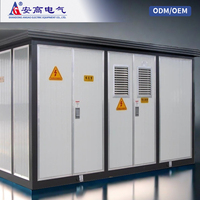 ANGAO ODM OEM YBW 11kV 20kV Station de transformations préfabriquée extérieure compacte pour complexe résidentiel urbain intelligent