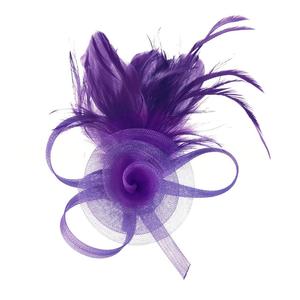 Haute Qualité Nouveau Cheveux Cerceau Maille Plume Casque Vintage Accessoires Performance Cheveux Ornement Festival Chapeau pour Femmes - Product Image 2