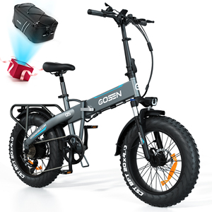 Bicicleta Eléctrica Plegable de Carga Rápida de 750 W y 48 V con Batería de Litio en el Buje Trasero, Cuadro de Aluminio Ligero y Neumáticos Gruesos - Product Image 3