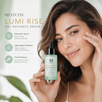 Sérum Visage Éclatant Hydratant OEM ODM Lumi Rise Gel Radiance à la Vitamine C, Acide Hyaluronique, Vitamine E et MSM 30ml – Soin Marque Privée