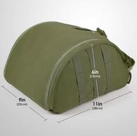 Sac de transport pour casque tactique de chasse avec logo personnalisé, sac de rangement pour casque imperméable, sac de rangement portable pour hommes en plein air avec Molle