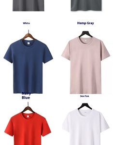 100% Cao Cấp 220gms Bông Người Đàn Ông Của Giản Dị Áo Thun Với Biểu Tượng Tùy Chỉnh Nhãn 3D Thiết Kế In Mô Hình Rắn Dệt T Áo Sơ Mi - Product Image 4