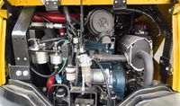 Mini-excavatrice à haute capacité de charge certifiée NIMBUS CE EPA EuroV ISO9001, moteur Kubota standard