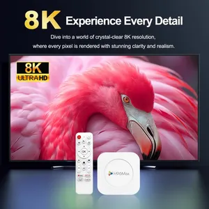 H96 MAX 8K Streaming STB Internet Smart OTT Set-top Box Premium <span class=keywords><strong>Google</strong></span> Android 12 TV Box Europa Francia Alemania EE. UU. Universal - Product Image 3