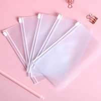 A5/A6/A7, organisateur de fichiers, pochette de rangement en PVC à 6 anneaux, pochette transparente standard à feuilles mobiles
