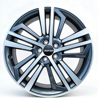 1 pièce Jante en alliage forgé 15-26 pouces, finition Gun Machine Face, multi-rayons sport, jantes de voiture personnalisées Y000
