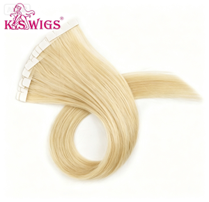 Extensions de cheveux à bandes adhésives miniatures, 100% cheveux humains Remy, extensions de cheveux à bandes invisibles et droites, sans couture, colle Walker, plusieurs couleurs. - Product Image 3