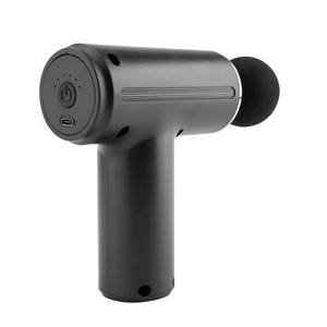 Venta superior cuatro cabeza <span class=keywords><strong>vibro</strong></span> portátil mini masajeador de cuello eléctrico pistola masajeadora máquina - Product Image 3