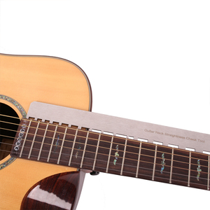 Regla para guitarra, regla de medición para guitarra, regla de acero inoxidable para el mástil de guitarra, regla para el mástil de guitarra eléctrica, bajo y guitarra acústica - Product Image 1