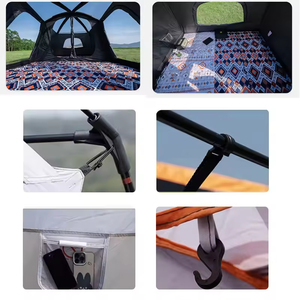 Tente de camping robuste, imperméable et coupe-vent, 2 chambres et 1 salon, pour 8 à 12 personnes, idéale pour le glamping familial, vente en gros - Product Image 5