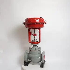 Control Valve Control Valve ISO9001 Flange Air Control Pneumatic Stainless Steel Angle Seat Valve