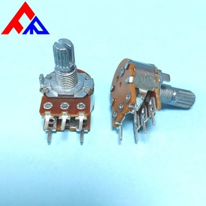 WH148 5PIN Metal D-axis <b>Switching</b> Potentiometer Fancy Rotating with <b>Switching</b> Potentiometer - Product Image 2